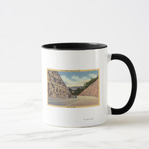 Mug Vue de la nouvelle route à Santa Cruz