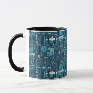 Mug Vue de l'Alaska Fenêtres vertes