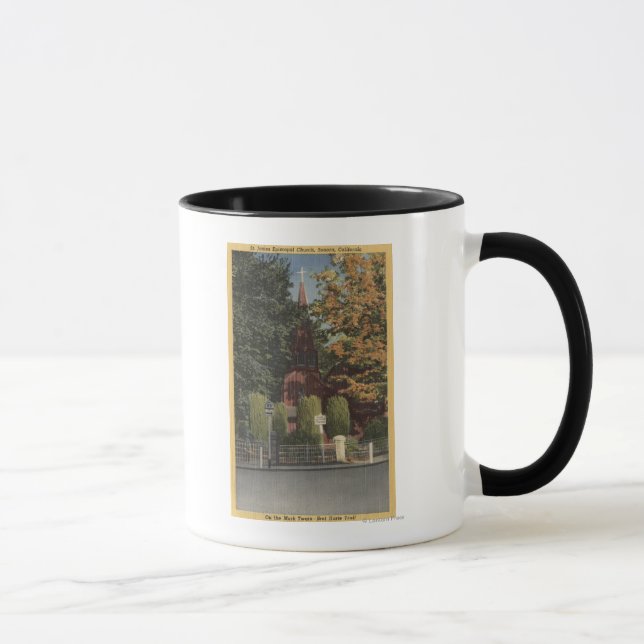 Mug Vue de l'église épiscopale St. James (Droite)