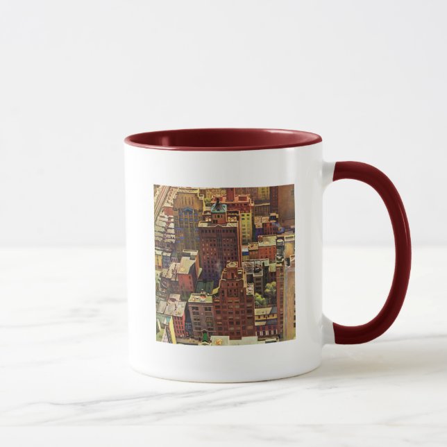 Mug Vue de New York par John Falter (Droite)