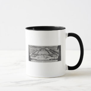 Mug Vue de perspective générale du château