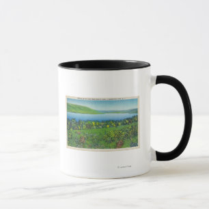 Mug Vue de point de Sénèque du lac