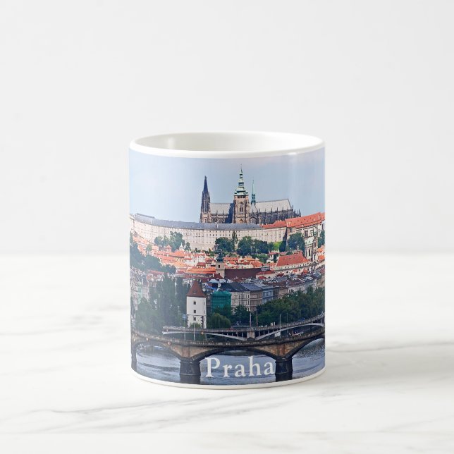 Mug Vue de Prague de la forteresse de Vyšehrad (Centre)