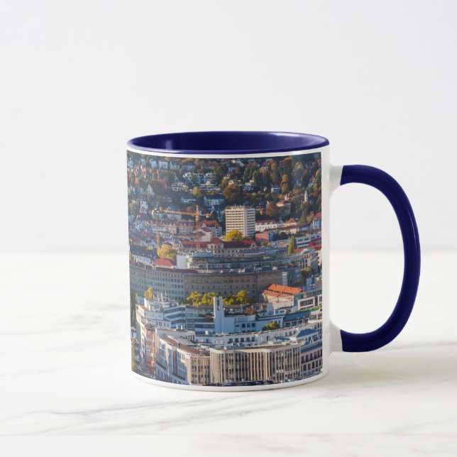 Mug Vue dégagée sur la ville de Stuttgart (Droite)