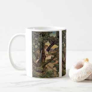 Mug Vue des arbres par Jessie Willcox Smith