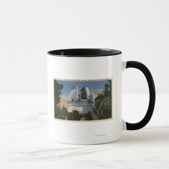 Mug Vue du Dôme de l'observatoire et du télescope (Droite)