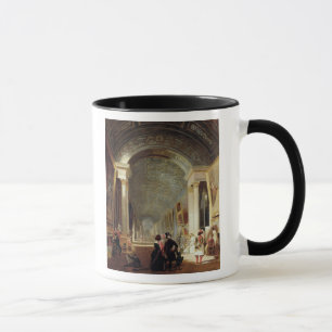 Mug Vue du grand Galerie du Louvre, 1841