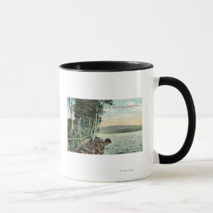 Mug Vue du rivage de lac