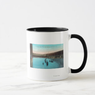 Mug Vue du TankBoyes de natation Hot Springs, CA