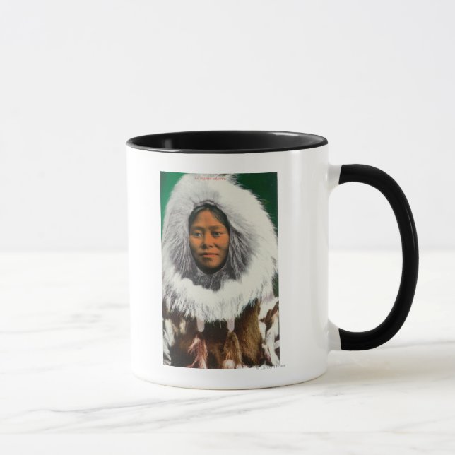 Mug Vue d'une beauté Eskimo (Droite)