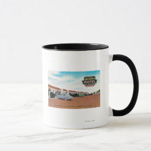 Mug Vue extérieure d'Avalon MotelFresno, CA