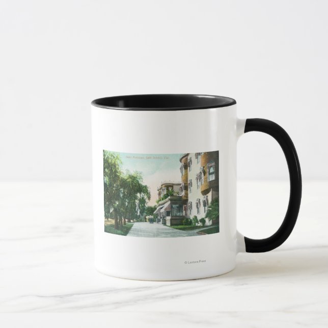Mug Vue extérieure de l'hôtel Robinson (Droite)