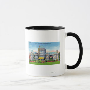 Mug Vue extérieure de manoir de S. Track Estate à