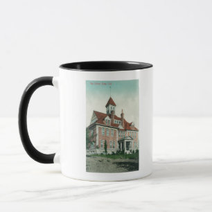 Mug Vue extérieure du lycée Yreka, CA
