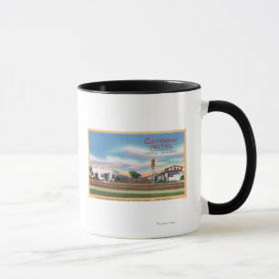 Mug Vue extérieure du passage MotelMerced, CA