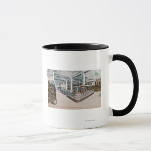 Mug Vue intérieure de boulangerie d'Augustine et de