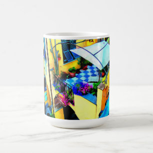 Mug Vue matinale depuis un balcon des Cinque Terre