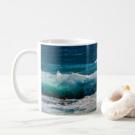 Mug Vue panoramique de Breaking Ocean Waves