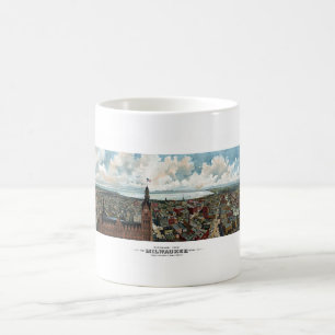 Mug Vue panoramique de Milwaukee le Wisconsin