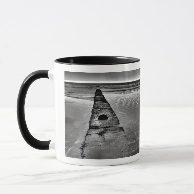 Mug Vue panoramique sur la mer irlandaise (Gauche)