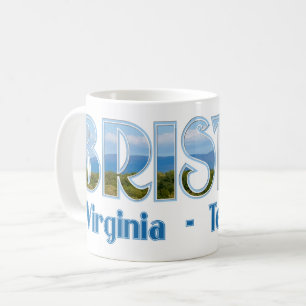 Mug Vue Pittoresque de Bristol Virginia Tennessee