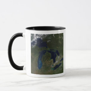 Mug Vue satellite des Great Lakes