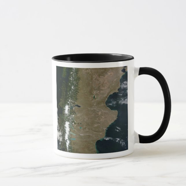 Mug Vue satellite sur la Patagonie (Droite)