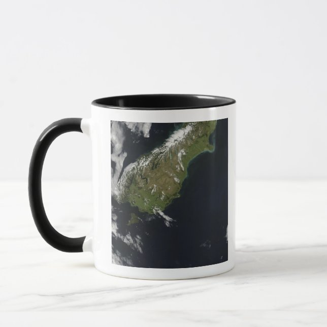 Mug Vue sur la plus grande partie de l'île sud de Nouv (Gauche)