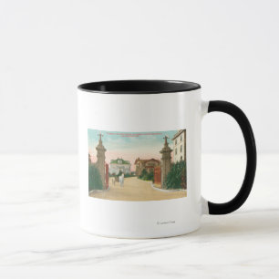 Mug Vue sur l'entrée de la terrasse Presidio