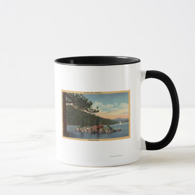 Mug Vue sur l'île au trésor (Droite)