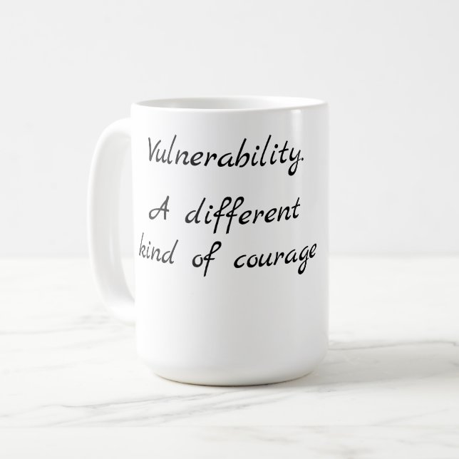 Mug Vulnerability Attachment Styles Inspirés   (Devant gauche)