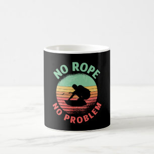 Mug Wakeboard No Rope No Problem Retro Wakeboarder