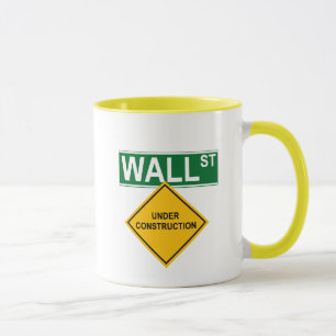 Mug Wall Street en construction