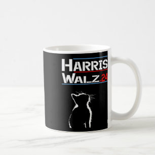 Mug Waltz 2024 Walz Président America Election Cat