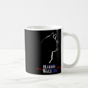Mug Walz Chemise Chat Dames Pour Harris Kamala Walz Ch