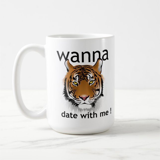 Mug /Wanna Date avec moi (Gauche)