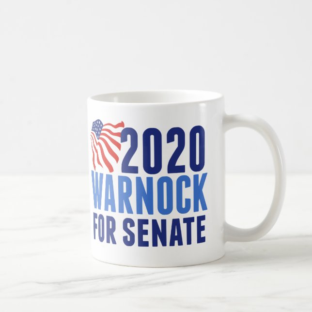 Mug Warnock pour le Sénat (Droite)