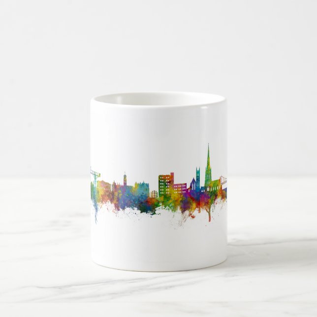 Mug Warrington England Skyline (Centre)