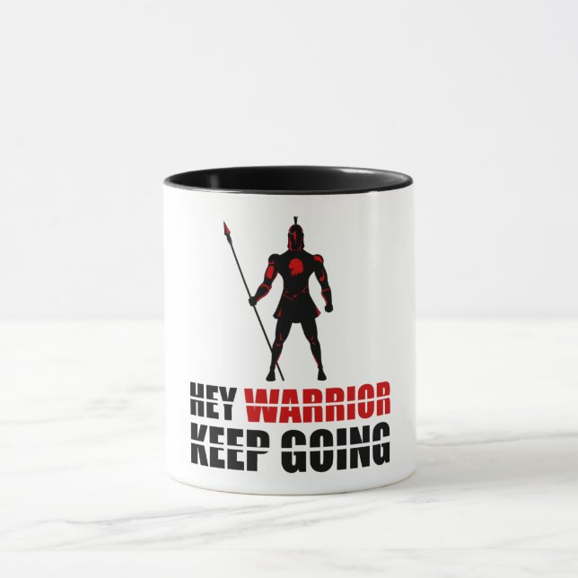 Mug Warrior keep going (Centre)
