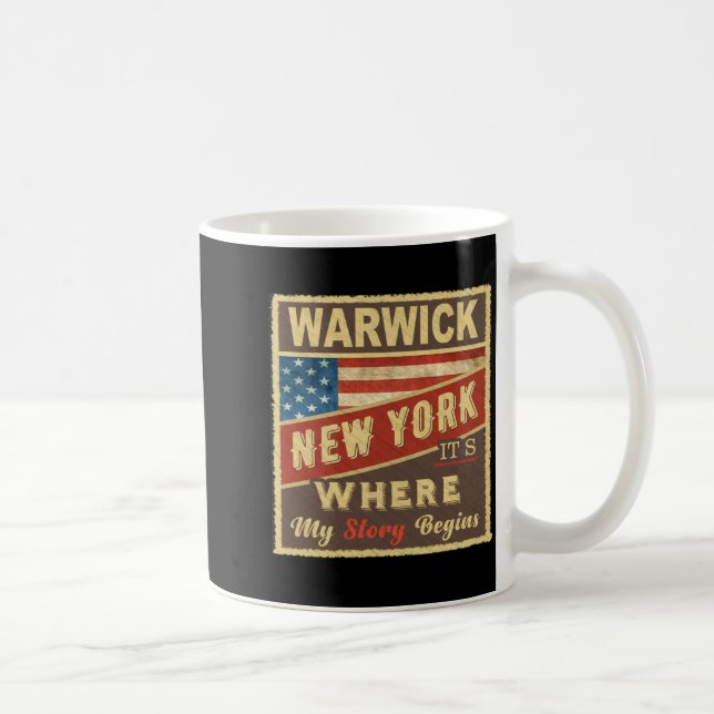 Mug Warwick Ny Its Where My Story Begins  (Droite)