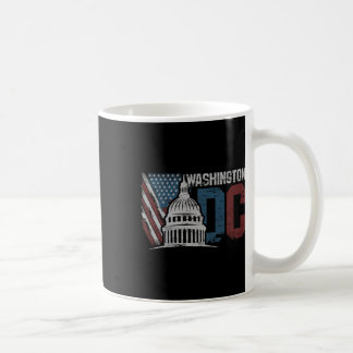 Mug Washington Dc Capitol Hill Usa Drapeau Souvenir De