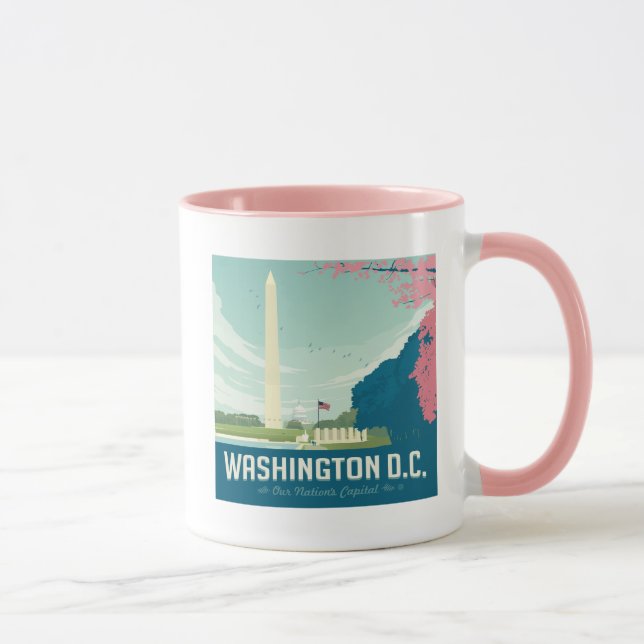 Mug Washington DC | La capitale de notre nation (Droite)