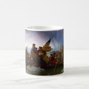 Mug Washington Traverser le Delaware par Emanuel Leutz