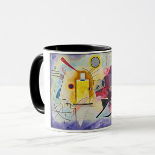 Mug Wassily Kandinsky Jaune Rouge Bleu Art Abstrait