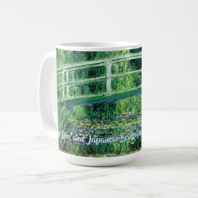 Mug Water Lilies et pont japonais, Claude Monet (Devant gauche)
