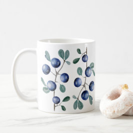 Mug Watercolor Blackthorn Berries