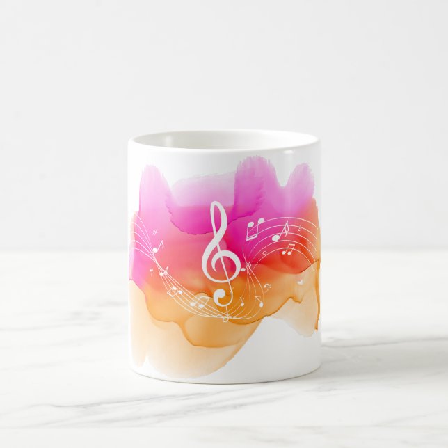 Mug Watercolor Music (Centre)