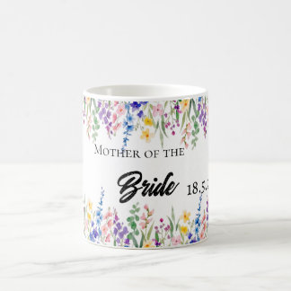Mug – Watercolor Wildflower Floral Wrap – Spring B