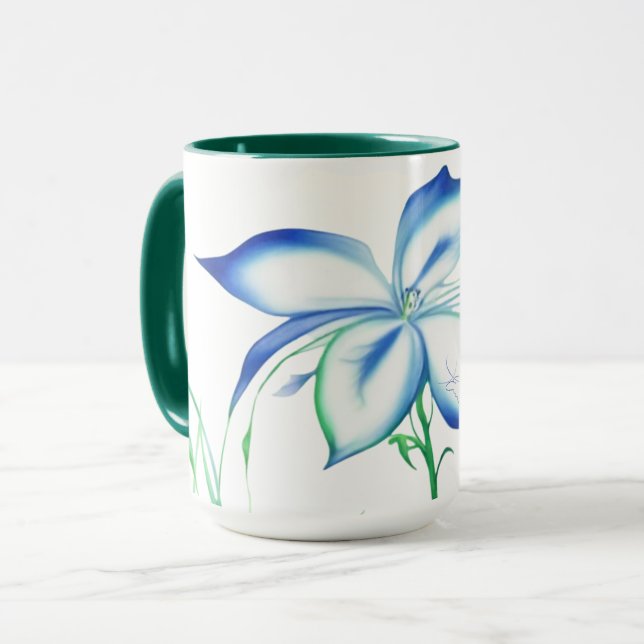 Mug Waterflower 2 (Devant gauche)