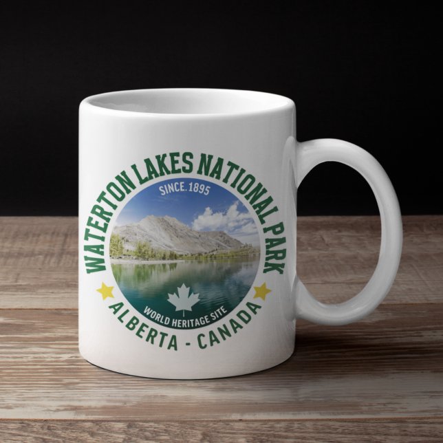 Mug Waterton Lakes National Park Canada (Créateur téléchargé)